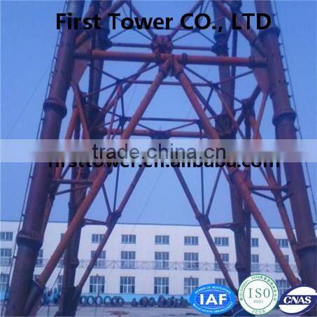 Four legged steel tube tower from Chinese supplier