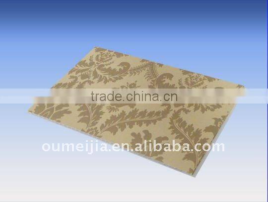 grid design pvc wall panel