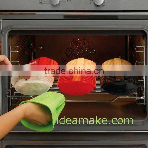 Silicone Steamer For Microwave As Seen On TV 2013 suitable in kitchenware