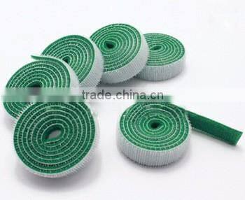 Customized back to back double side hook and loop tape supplier in China