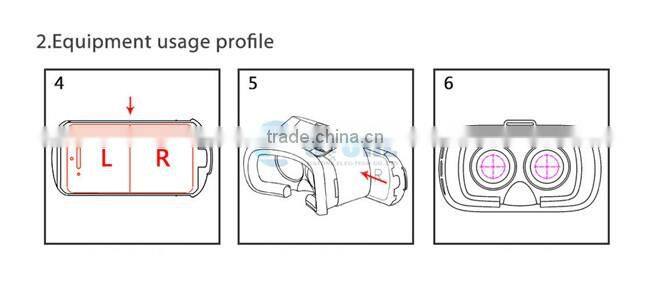 Google Cardboard 3D Movie Glasses VR BOX II 2.0 Version Virtual Reality 3D Galasses with Bluetooth Remote Controller
