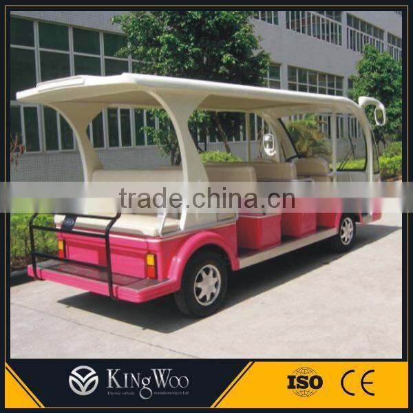Kingwoo new design 14 seat electronic tour bus