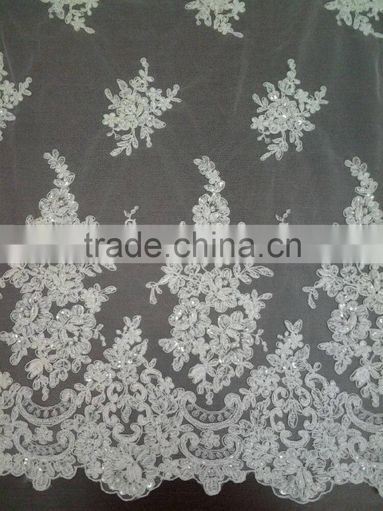 Designer hotsell corded bridal lace