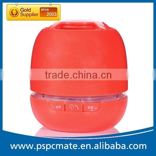 Portable Mini Handfree MP3 bluetooth wireless speaker with led light