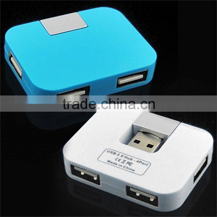 Computer square 4 port usb 2.0 hub