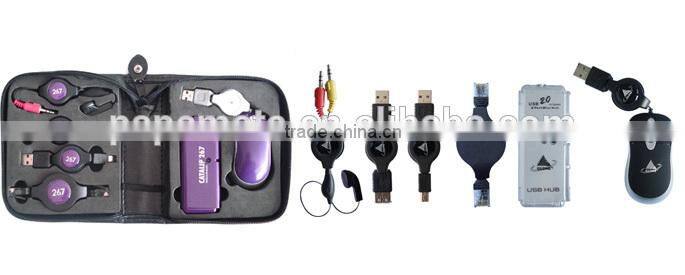 Customized Laptop portable travel gift usb kit