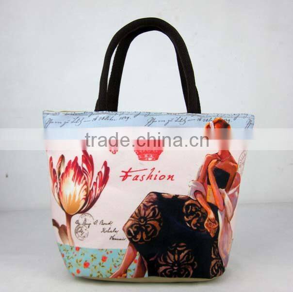Low toxicity simple promotional women polyester chic Cosmetic Bags