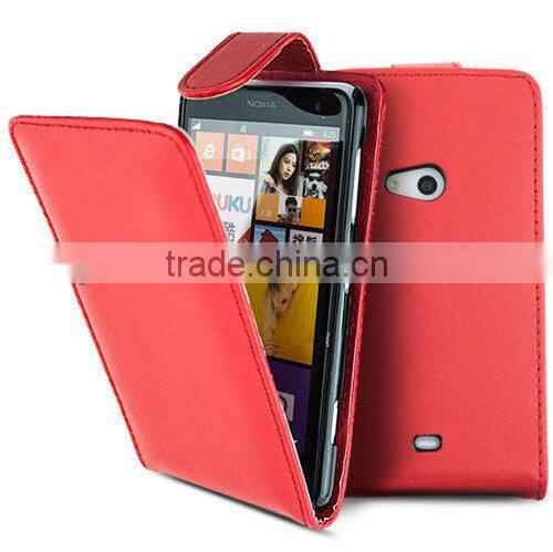 Leather flip mobile phone case cover for Nokia lumia 625