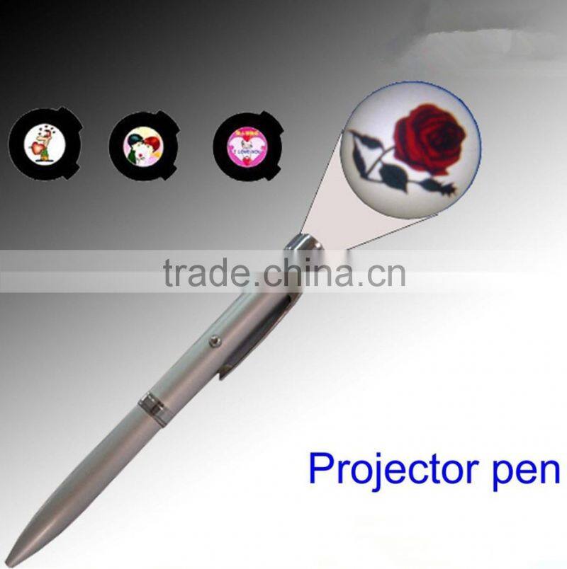 2 in 1 multi founctional projector pen , Advertising Promotion ball Pens