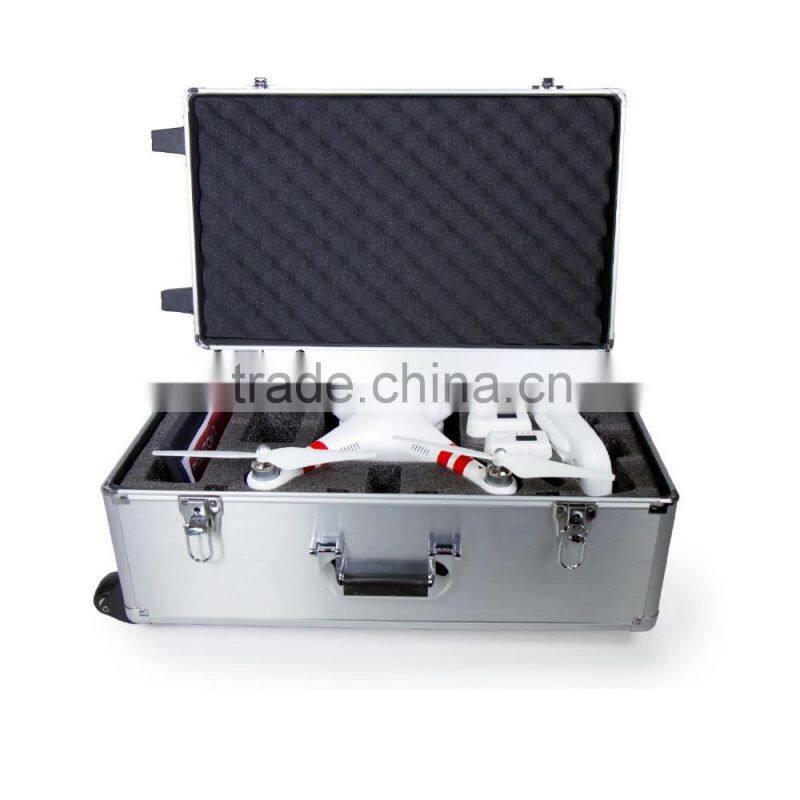 DJI Phantom 1 & 2 Vision+ Quadcopter Alloy Hard Rolling Carry Case