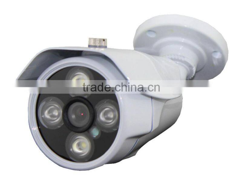 Kendom Hot Sale Alarm H.265 IP Camera support onvif, p2p, poe Camera 2MP IP Bullet Alarm Series with IP Alarm System