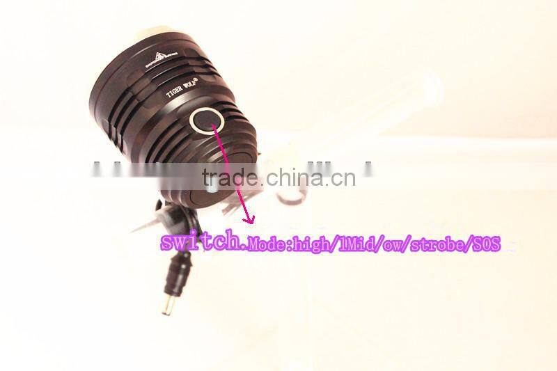 High power aluminium led bicycle light bike lamp