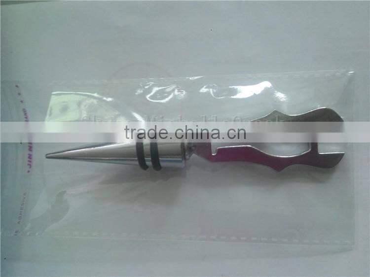 Popular Ox horn shape wine stopper exist mold