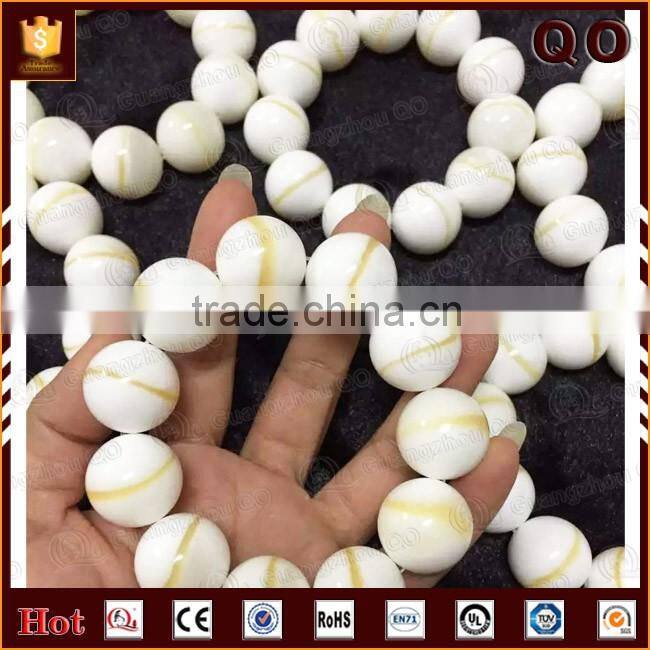 Natural elegant loose bead giant clam shells bracelet