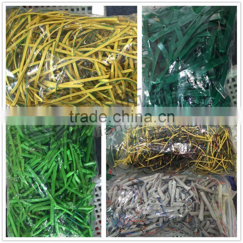 Copper cable recycling machine