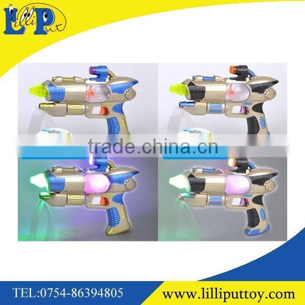 22CM DIY pull with hand Iron person soft bullet gun toy