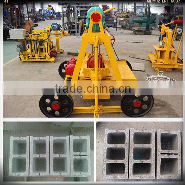 QT40-3B mini hollow brick machine price