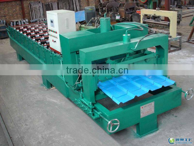 Color armor plate rolling equipment
