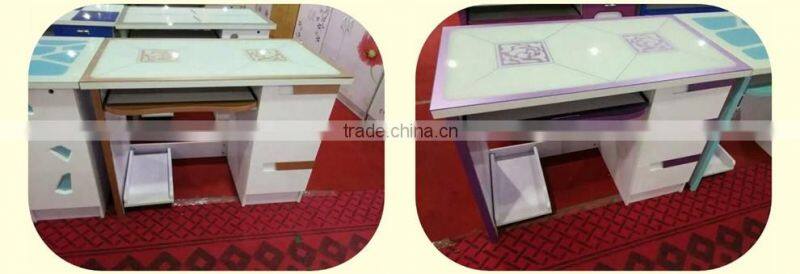 Home lovely furniture cheap wooden desk/cheap white computer desk