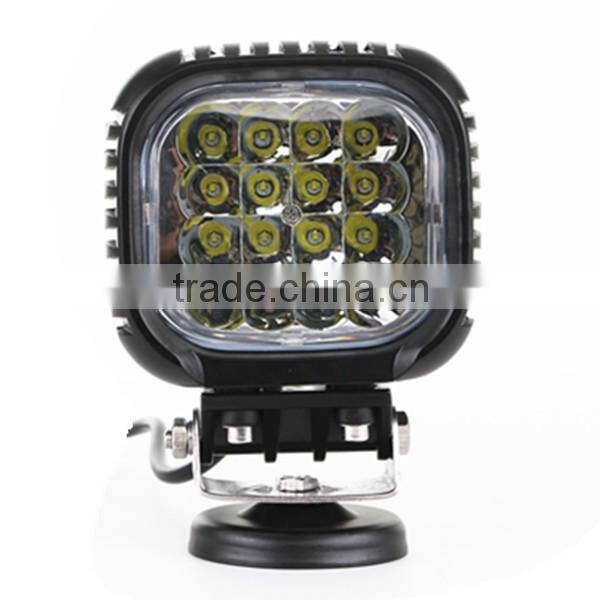 High performance 12V 24V led work light 48W auto waterproof 48W commercial electric led work lamp