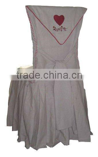 100% cotton chair cover