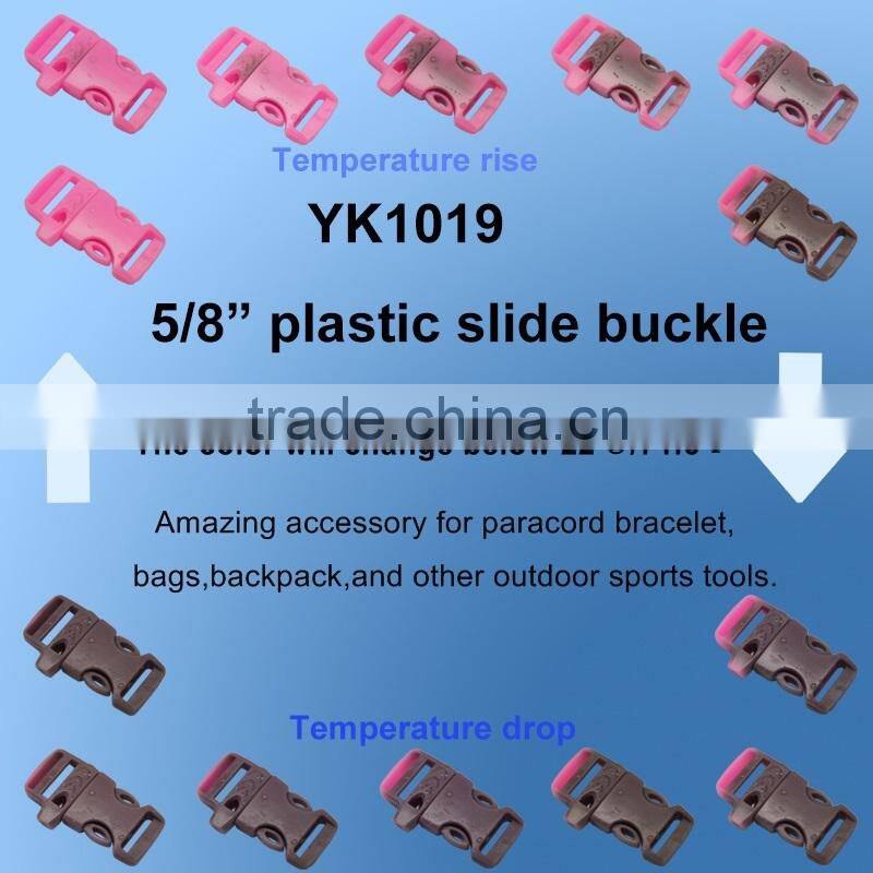 Yukai plastic overall buckle for garment/quick release plastic buckle/release buckle