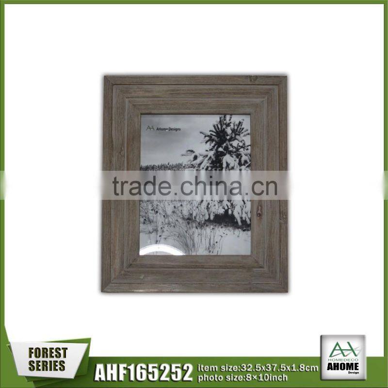 Beautiful Simple Design Froset Style Wooden Picture Frame Desktop Frame