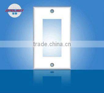 1Gang Decorative Wall Switch PC Plate