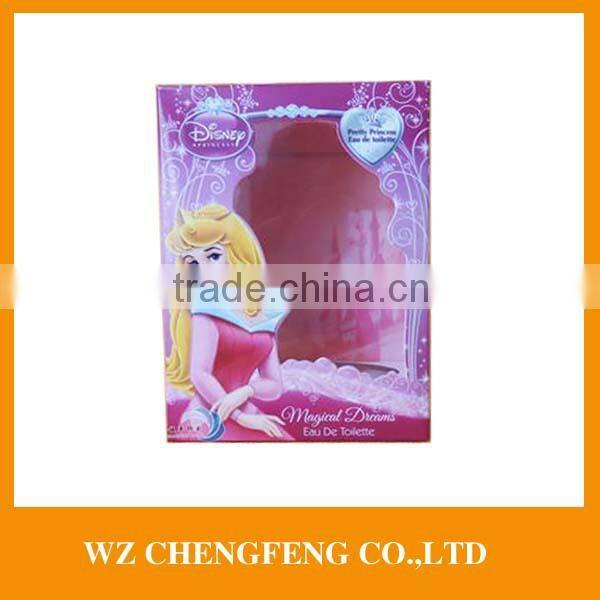 toy paper box with PVC window package