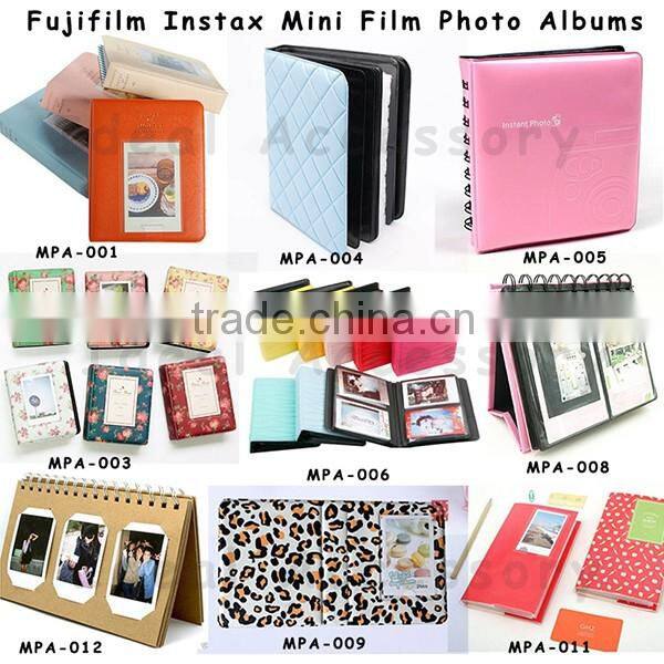 68 Pockets Desk Calendar Style Instax Mini Photo Album for Fujifilm Instax Mini 7s 8 8plus 25 50 70 90 sp-1 polaroid Camera Film