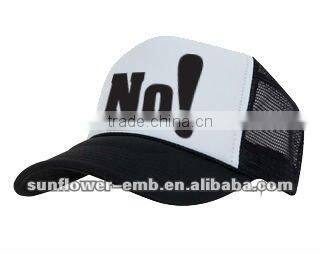 Cotton cap custom logo print logo and embroidery logo
