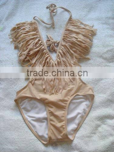 white crochet women sexy string monokini swimwear