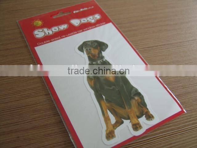 home window decoration 3d pvc sticker paper