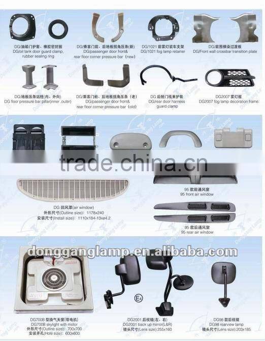 Chrome or Painted Front Grille for Toyota Coaster Bus