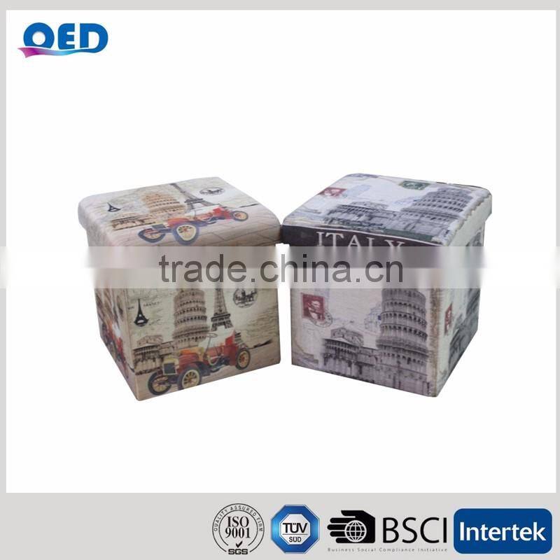 Elegant Large Oblong Fold Up Storage Boxes