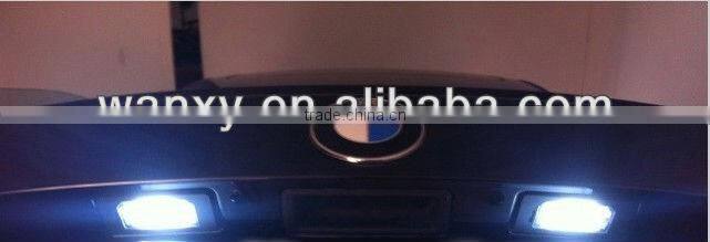 For BMW E87/E63/E64/E64N/E81/E87N/E85/E86/Mini R55 Car License Number Plate LED White Light LED rear registration mark light