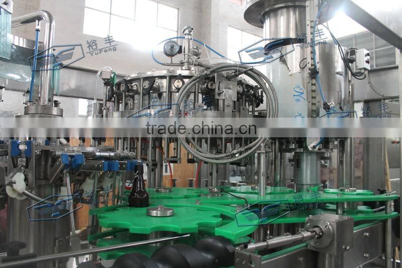 Glass Bottle Alcoholic Drinking Filling Machine/Equipment Alcohol Bottling Filling Machines/Beer Making Machine