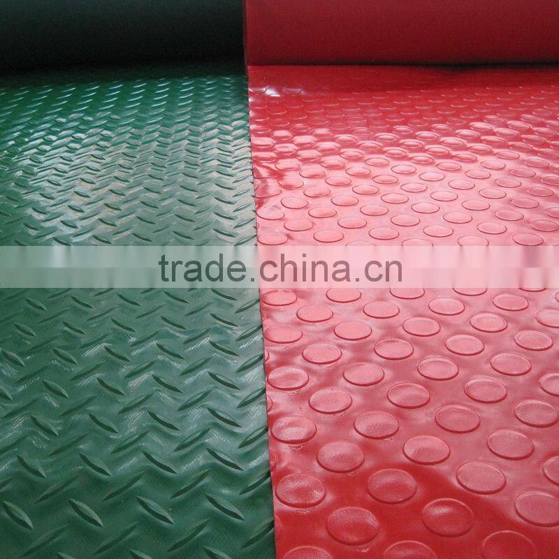 PVC waterproof outdoor mat/antifatigue mat transparent