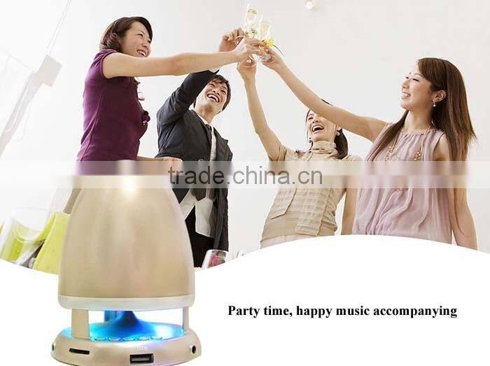 Online Shopping Use Wireless Subwoofer Stereo Audio Bullet LED Light Bluetooth Speaker