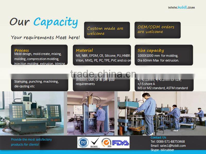 Customiz Molded Silicone and Rubber Seal Gasket Ring