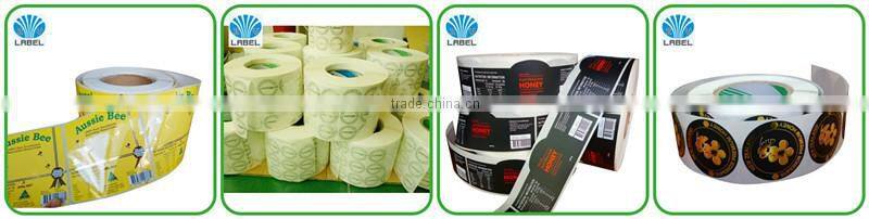 Custom Self Adhesive sequential number barcode label, manufactures fancy design numbered adhesive labels