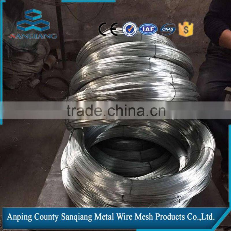 ISO high quality hot dip Galvanized Wire (gold supplier )