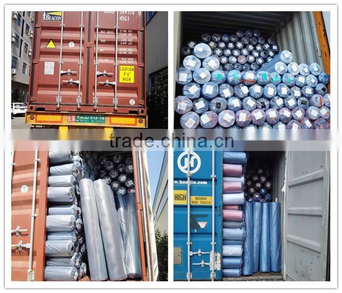 Glitter Colorful High Quality with TC Backing Synthetic PU Leather for Shoes and Bags