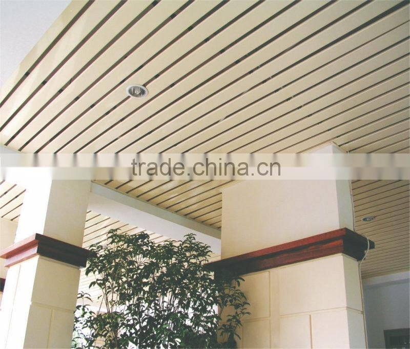 Modern B Shaped Aluminum Metal Strip Ceiling Panel