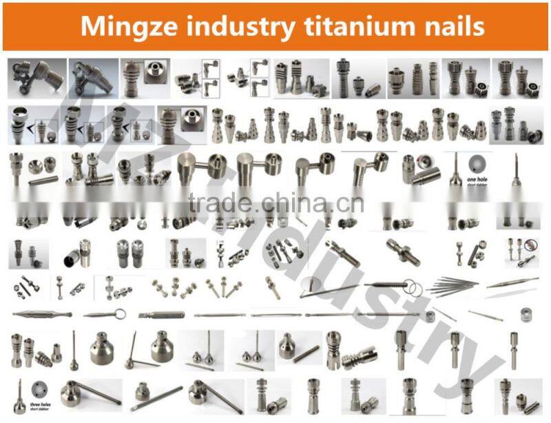 14mm/18mm female domeless titanium nail