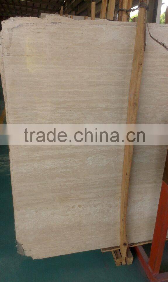 Imported Turkish beige travertine tile