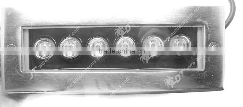 RGB mode Led worklight light bar with 6pcs high intensity leds in each unit