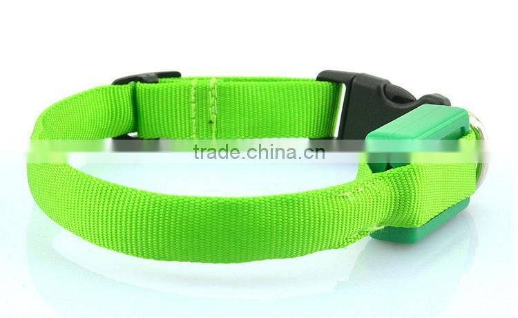 European and America Hot Selling Dog Lead Leash Pet LED Collar