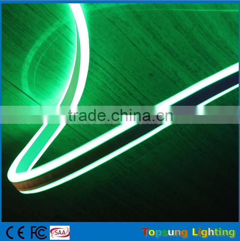 Pretty Double-sided orange ultra thin led neon flex for decoration