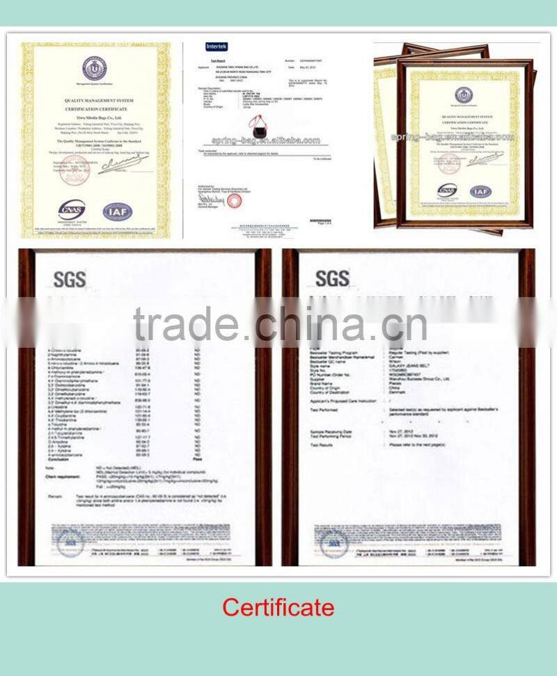 Luxury PU double zip cosmetic bag for travel